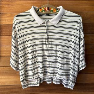 Volcom Striped Button Down